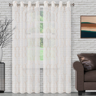 Ivory And Cream Amp White Curtains Amp Drapes You Ll Love In